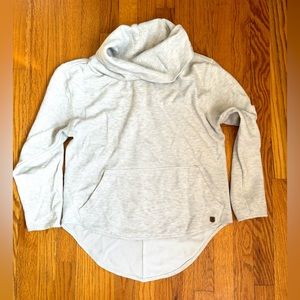 Burton Grey Cowl neck Sweatshirt Women’s L